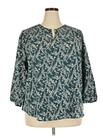 Monday Fun 3/4 Sleeve Blouse (view 1)