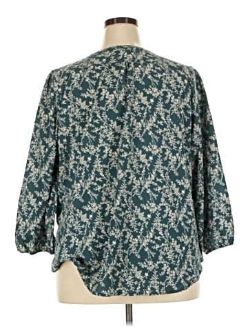 Monday Fun 3/4 Sleeve Blouse (view 2)
