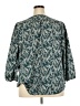 Monday Fun 100% Polyester Teal 3/4 Sleeve Blouse Size 2X - photo 2