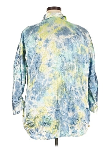 Roaman's 3/4 Sleeve Blouse (view 2)
