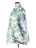 Roaman's 100% Polyester Tie-dye Blue 3/4 Sleeve Blouse Size 18W - photo 5