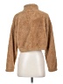 Timing Brown Faux Fur Jacket Size S - photo 2