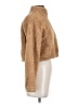 Timing Brown Faux Fur Jacket Size S - photo 4