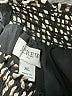 J.Crew Factory Store 100% Polyester Polka Dots Black Long Sleeve Blouse Size XL - photo 7
