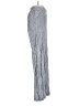Max Studio Stripes Silver Linen Pants Size S - photo 4