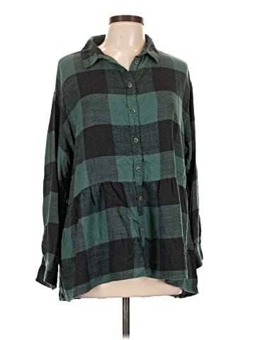 American Eagle Outfitters Long Sleeve Blouse (view 1)