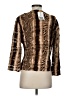 Alberto Makali 100% Polyester Brown 3/4 Sleeve Blouse Size L - photo 2