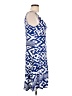 Desigual 100% Polyester Graphic Blue Cocktail Dress Size L - photo 4