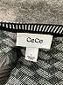 CeCe 100% Cotton Houndstooth Black Cardigan Size L - photo 7