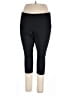 Ideology Solid Black Active Pants Size 2X - photo 1
