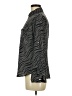 MICHAEL Michael Kors 100% Polyester Animal Print Black Long Sleeve Top Size M (petite) - photo 5