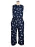 Korye Floral Blue Jumpsuit Size 2X - photo 2
