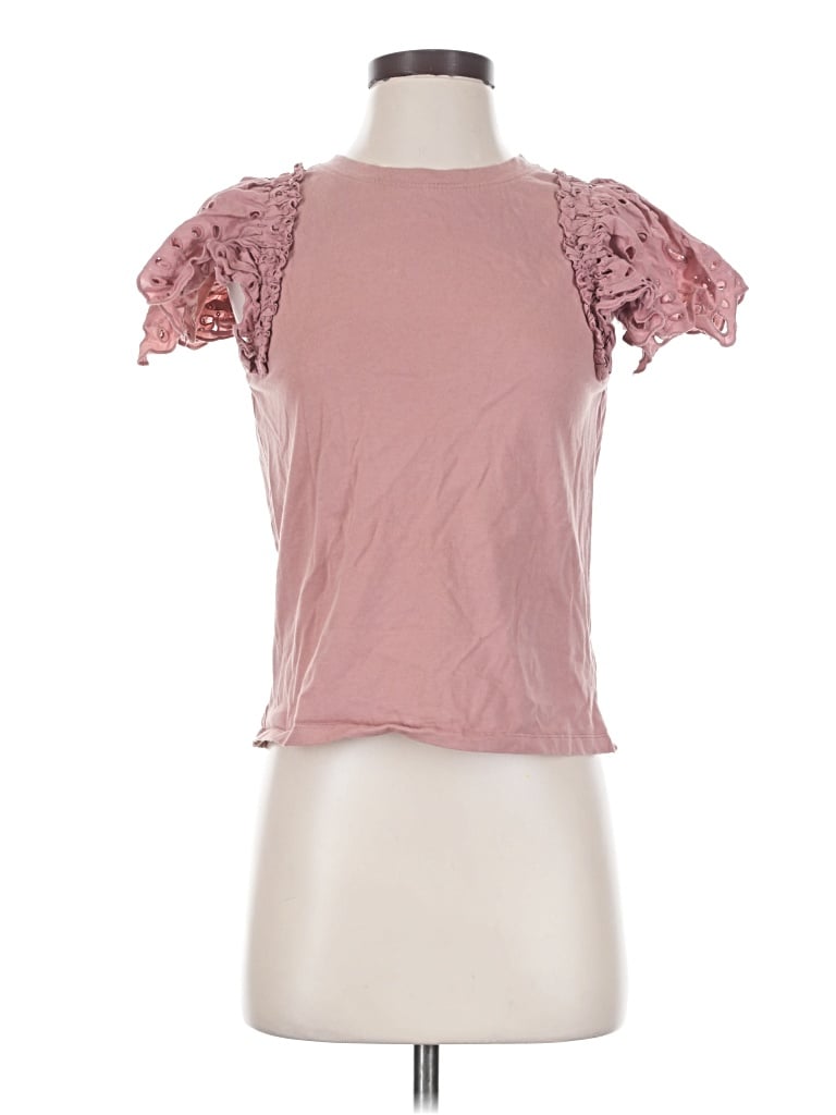 Click to view more detailed imagery on our partner's website Pre-owned Express Short Sleeve T-shirt In Pink