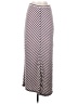 Max Studio Stripes Silver Casual Skirt Size XS - photo 1