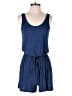 REORIA Solid Blue Romper Size M - photo 1