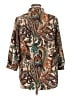 Jaclyn Smith 100% Polyester Paisley Brown 3/4 Sleeve Blouse Size L - photo 2
