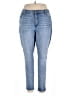 Kut from the Kloth Solid Blue Jeans Size 18 - photo 1