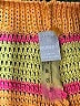 Musera 100% Polyester Stripes Yellow Shorts Size XL - photo 3