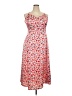 Adore Me Print Red Casual Dress Size 3X - photo 1