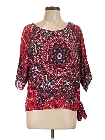 Melissa Paige 3/4 Sleeve Blouse (view 1)