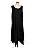 Catherines Solid Black Casual Dress Size L (estimated) - photo 1