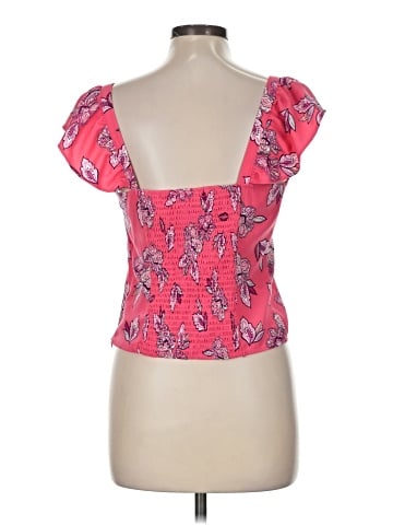 Ann Taylor LOFT Outlet Short Sleeve Blouse (view 2)