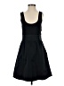 Theory 100% Polyester Solid Black Casual Dress Size 2 - photo 1
