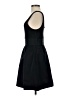 Theory 100% Polyester Solid Black Casual Dress Size 2 - photo 5