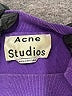 Acne Studios Purple Oversized Broken Logo Crewneck Size XXS - photo 11