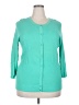 Merona 100% Cotton Teal Cardigan Size XXL - photo 1