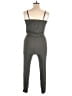 Cherish Solid Gray Jumpsuit Size M - photo 2