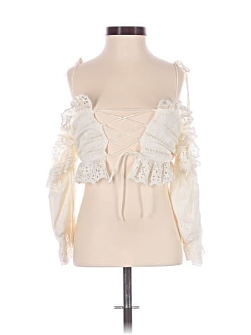 For Love & Lemons 3/4 Sleeve Blouse (view 1)