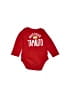 Cat & Jack Red Long Sleeve Onesie Size Newborn - photo 1
