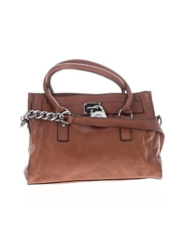 MICHAEL Michael Kors Leather Satchel (view 1)