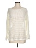 Shein 100% Acrylic Ivory Pullover Sweater Size M - photo 1