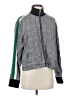 Current/Elliott Stripes Gray Track Jacket Size Sm (1) - photo 1