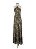 STAUD 100% Recycled Polyester Camo Green Cocktail Dress Size XS - photo 1