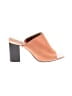 Calvin Klein Color Block Orange Sandals Size 8 - photo 1