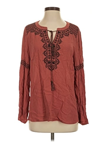 Pale Sky Long Sleeve Henley (view 1)