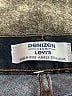 Denizen from Levi's Chevron-herringbone Blue Jeans Size 28 waist (estimated) - photo 7