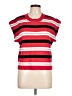 Maeve Stripes Red Sweater Vest Size L - photo 1