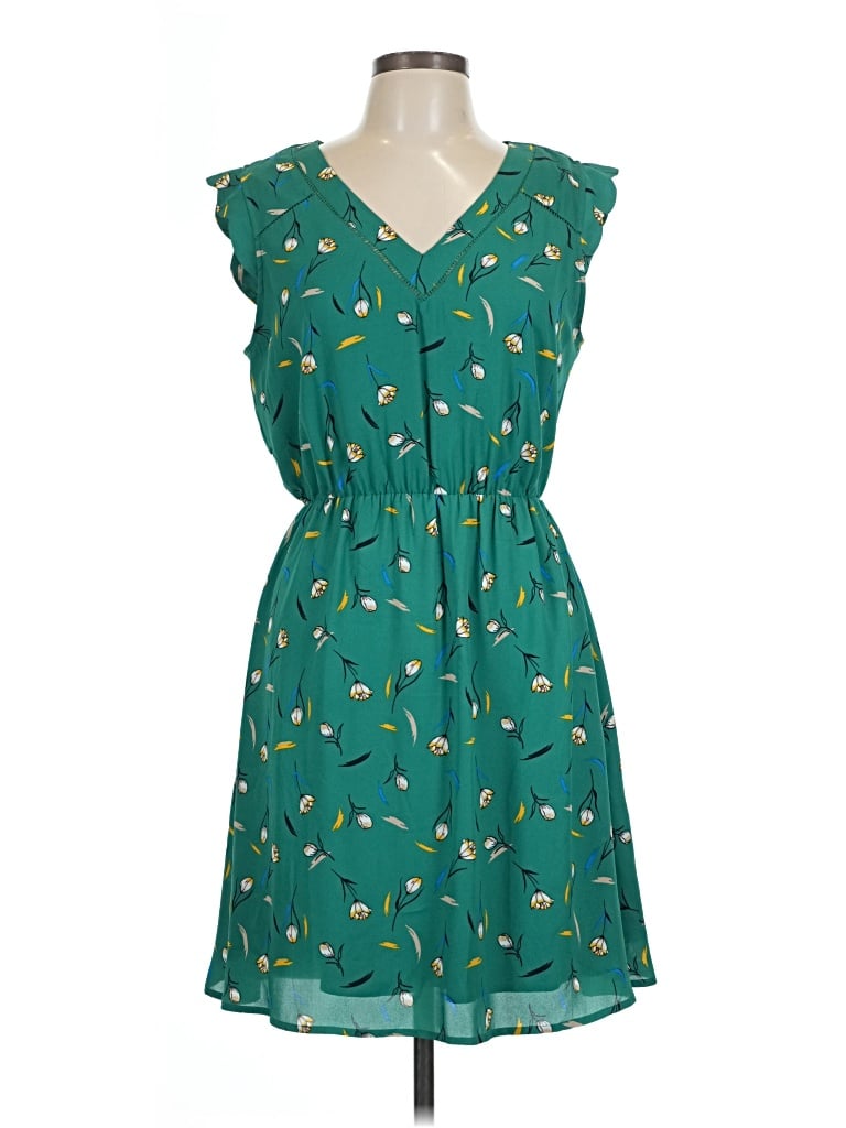 Pre-owned 41hawthorn Casual Dress In Teal