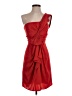 BCBGMAXAZRIA 100% Polyester Red Cocktail Dress Size 4 - photo 1