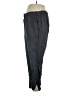 Caslon 100% Linen Solid Gray Linen Pants Size XL - photo 5