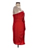 BCBGMAXAZRIA 100% Polyester Red Cocktail Dress Size 4 - photo 4