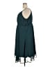 Torrid 100% Polyester Polka Dots Teal Casual Dress Size 4X Plus (4) - photo 5