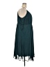 Torrid 100% Polyester Polka Dots Teal Casual Dress Size 4X Plus (4) - photo 4