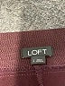 Ann Taylor LOFT Solid Burgundy Active Pants Size L - photo 7