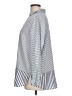 J.Jill Stripes Gray Long Sleeve Button-Down Shirt Size Lg Petite - photo 5