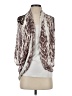 VOOM by Joy Han 100% Rayon Burgundy Kimono Size S - photo 1